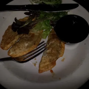 Pot stickers ....didn&apos;t like the sauce with it.