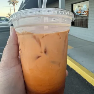 Thai Ice tea ( contains dairy)