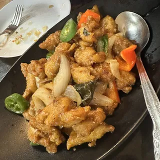 Crispy Basil Chicken