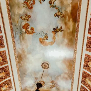 The ceiling of the Pfister