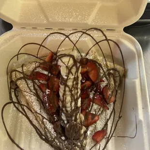 Delicious crepes