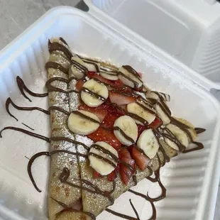 Sun &amp; Moon crepe