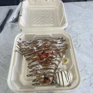 Sun and Moon Crepe