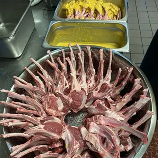 Rack of lamb