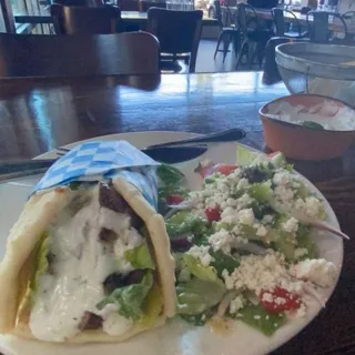 Lamb Gyro Sandwich