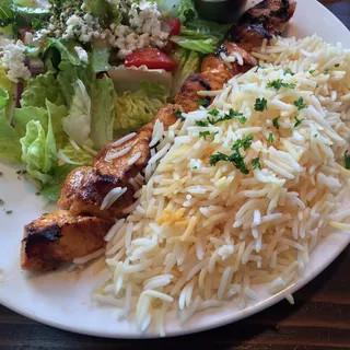 Saffron Chicken Kebob