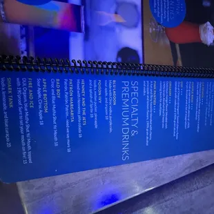 Cocktail Menu