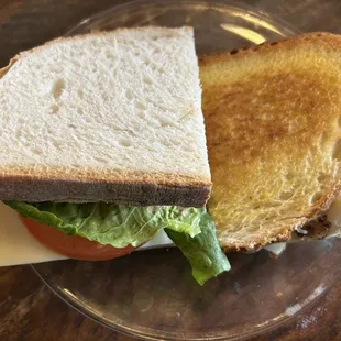 1/2 Southwest Club &amp; 1/2 Turkey Pesto Melt