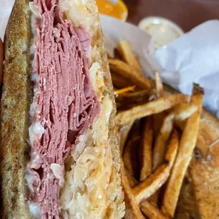 Ruben with fries