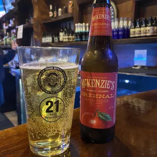 Lots of cider choices