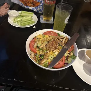 Giant salad so delicious