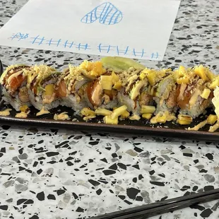 Spicy Mango Sushi