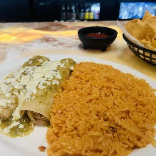 31. Enchiladas Verdes
