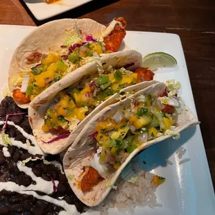 Fish Taco Plate