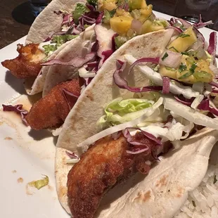 Mango Fish Tacos