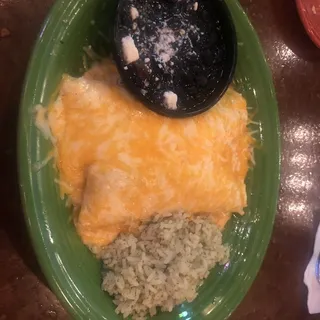 Spinach & Cheese Enchiladas