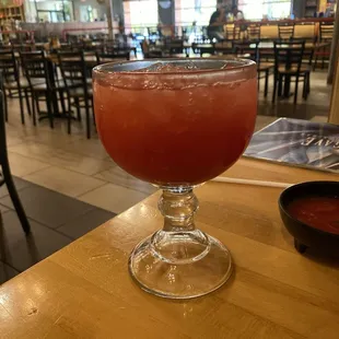 Medium strawberry margarita