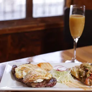 Steak and Eggs !