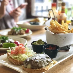 Mexican burger soooo gooood