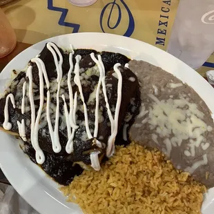 Chicken Mole Enchiladas