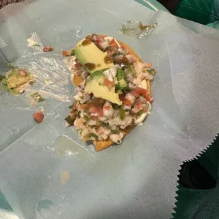 Tostada De Ceviche Pescado