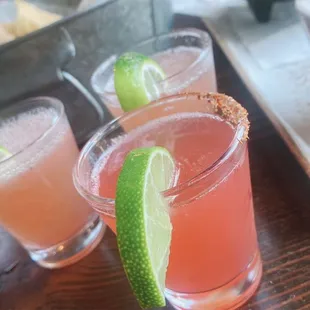 a close up of the drink