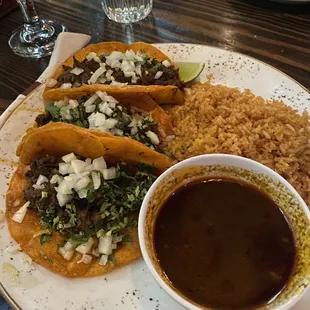 Birra Taco Plate