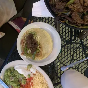 Steak fajita