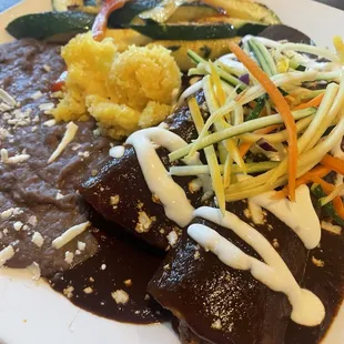 Chicken Mole Enchiladas