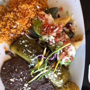 Chile Verde Enchilada