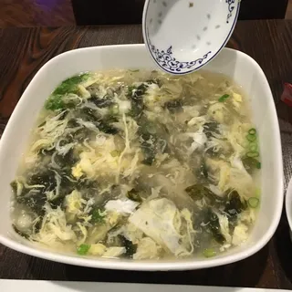 P04. Shrimp and Seaweed Soup with Egg
