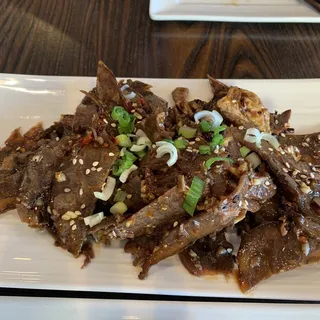 A11. Sliced Beef Tendon in Spicy Sichuan Sauce