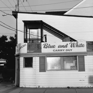 Shot with a large format camera on Ilford HP5 film.