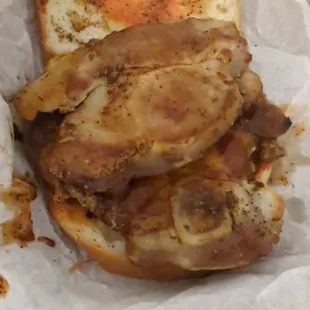 Pork Chop Sandwich