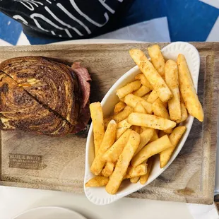 Rueben and fries