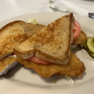 Fish sandwich