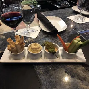 Hummus platter