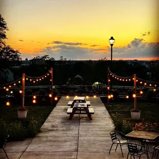 Patio Sunset