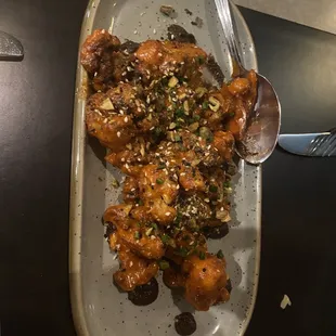 Crispy Harissa Cauliflower