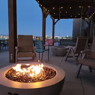 a fire pit