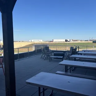 Sure, it&apos;s just a view of I-94 but it&apos;s a nice outdoor area.