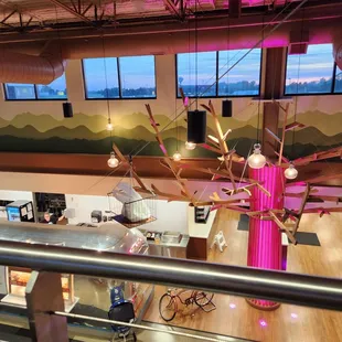 interior, sushi and sashimi