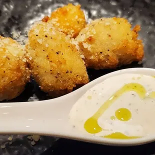 Happy Hour. $5 Arty Fritters