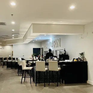 Happy Hour is only at the bar area