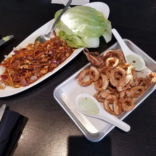 Hoisin Chicken Lettuce Wraps