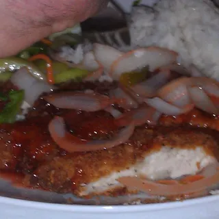 Our Fantastic Panko Sweet and Sour Chicken