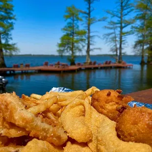 fried fish and chips