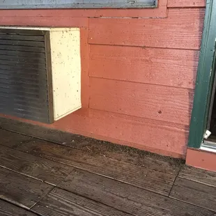 The entrance to our room. This is what you get for $300/night.