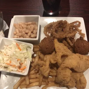 Catfish dinner