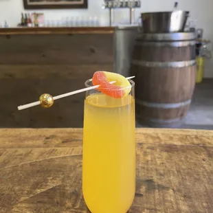 Peach mimosa